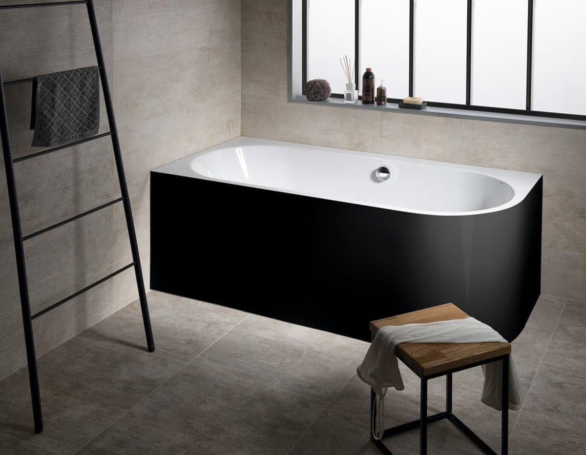 ASTRA MONOLITH 160×75×60 cm – Left & Right Asymmetric Bathtub – Manufactured by Polysan