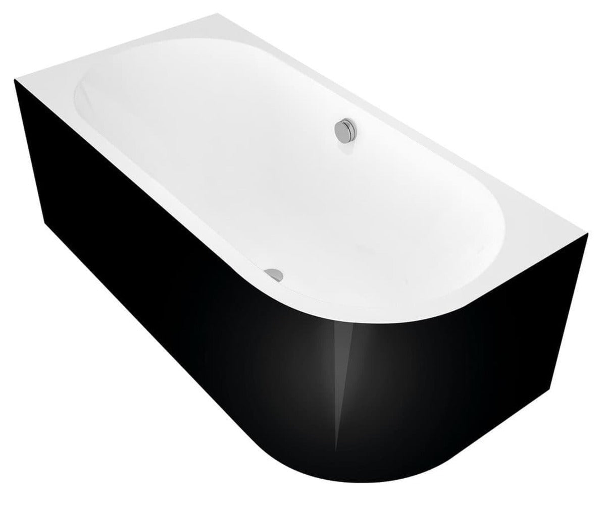 ASTRA MONOLITH 160×75×60 cm – Left & Right Asymmetric Bathtub – Manufactured by Polysan